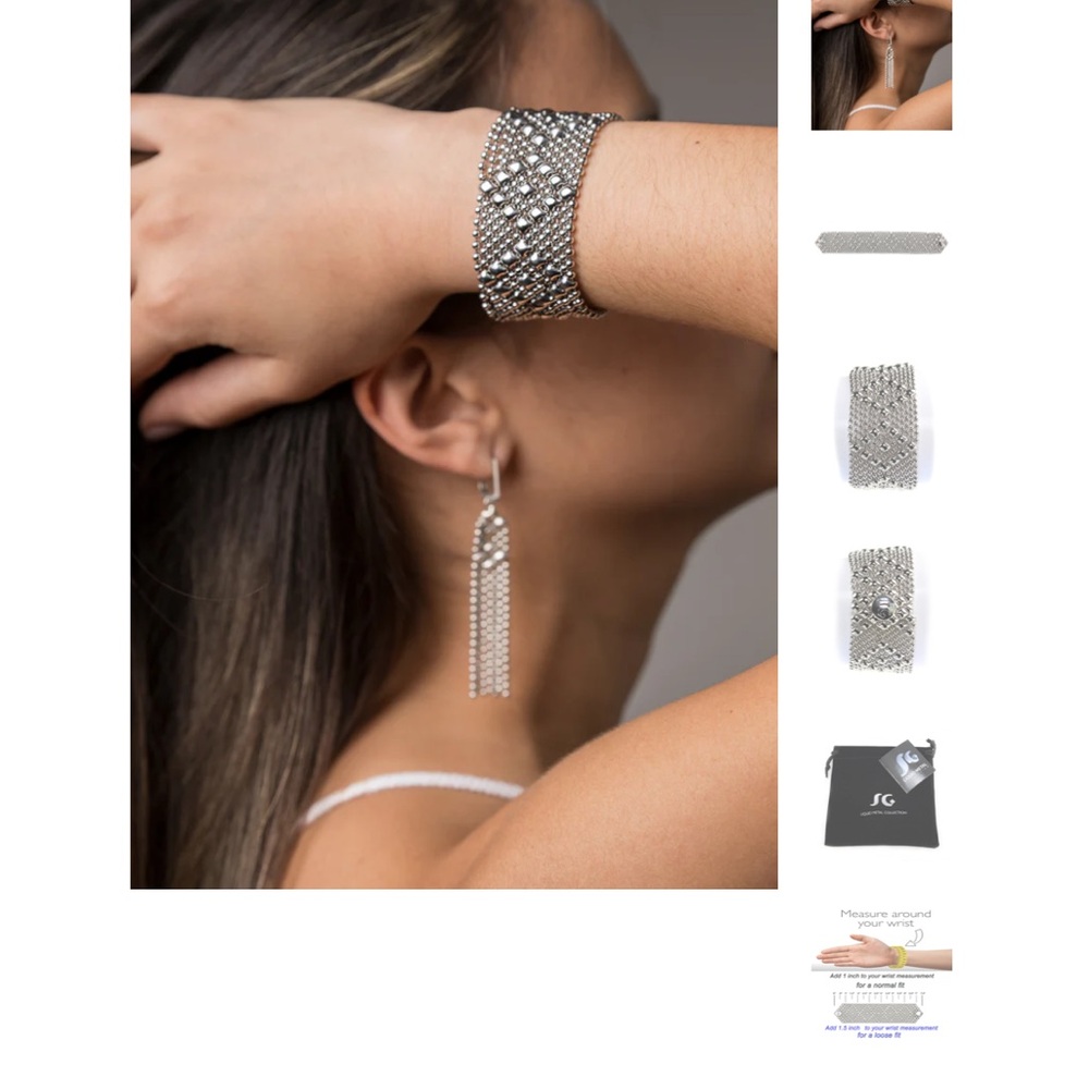 SG Liquid Metal bracelet 8.5